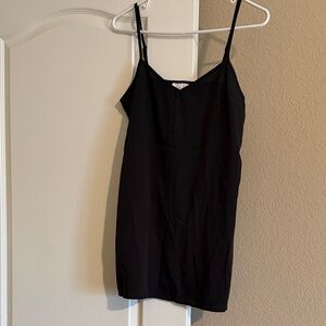 Black Spaghetti Strap